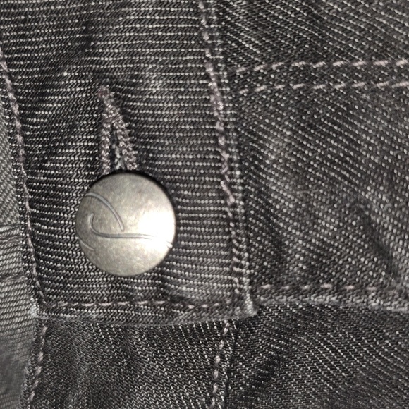 Paige Jeans Melrose Classic Rise Black Denim Stretch Straight Leg Womens Size 30 - Picture 16 of 16